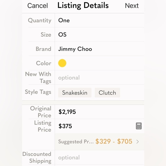 LIMITED ED 2006 Jimmy Choo Python Tulita Mini Bag/ Clutch - Picture 16 of 16